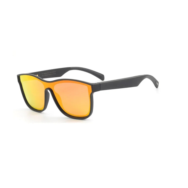 Bluetooth Audio Sunglasses - Smart Eyewear with Air Conduction Technology, Extended Battery, Blue Light Protection, and Option f